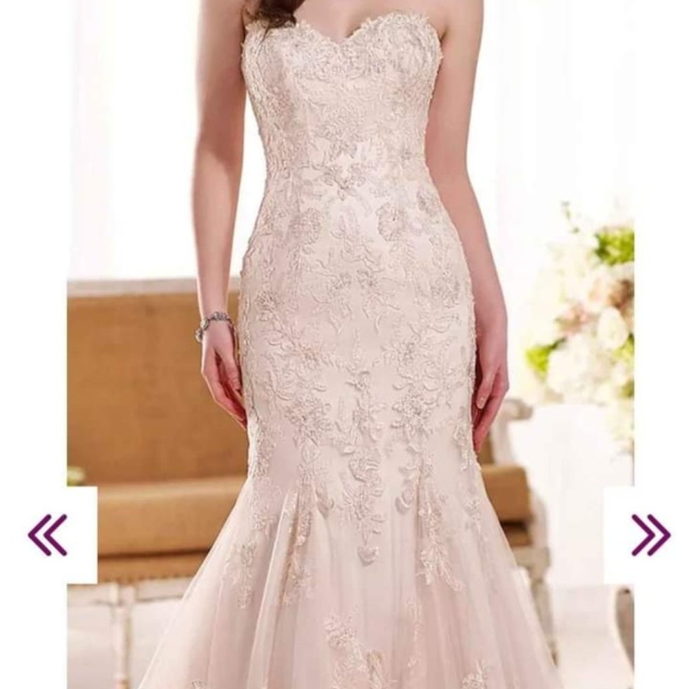 Essence of Australia Blush Wedding Dress